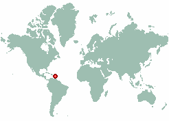 Gun Hill in world map